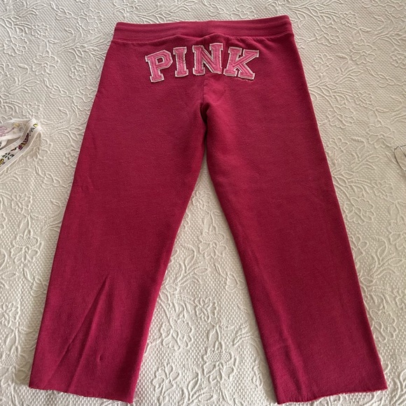 PINK Victoria Secret Outfit 2pc Vintage Capri (Size Med) & Tank Top (Size Large) - Picture 4 of 14